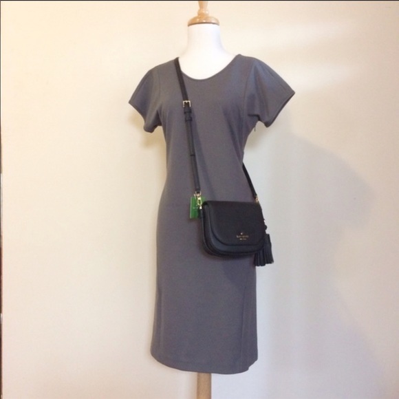 NEW Kate Spade Black Leather Crossbody Purse - Picture 3 of 4